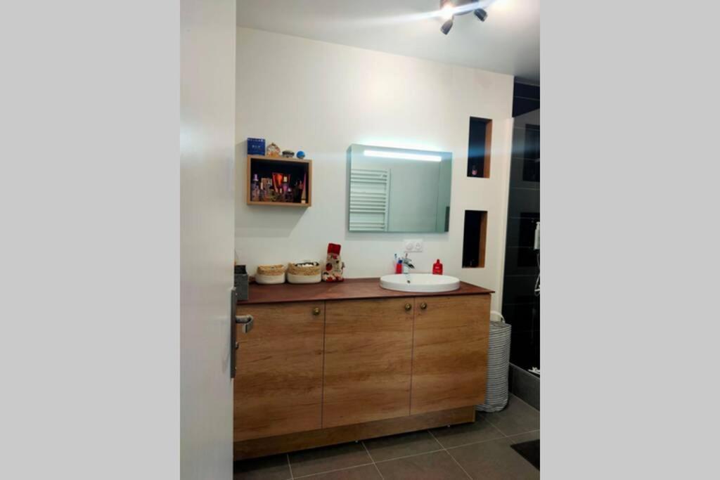 Logement Entier+ Jardin Prive Et Parking 2Places รูออง ภายนอก รูปภาพ